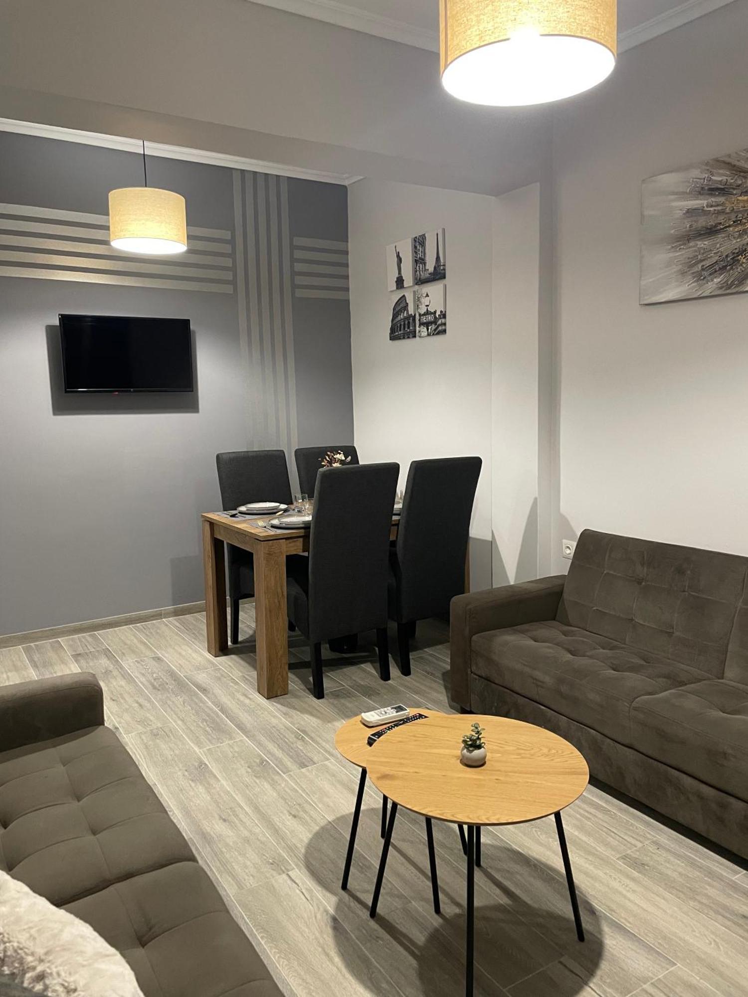 Dt Luxury Apartment Néa Péramos Exterior foto